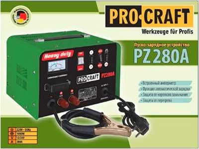 Пуско-зарядное устройство Pro. Craft PZ280A