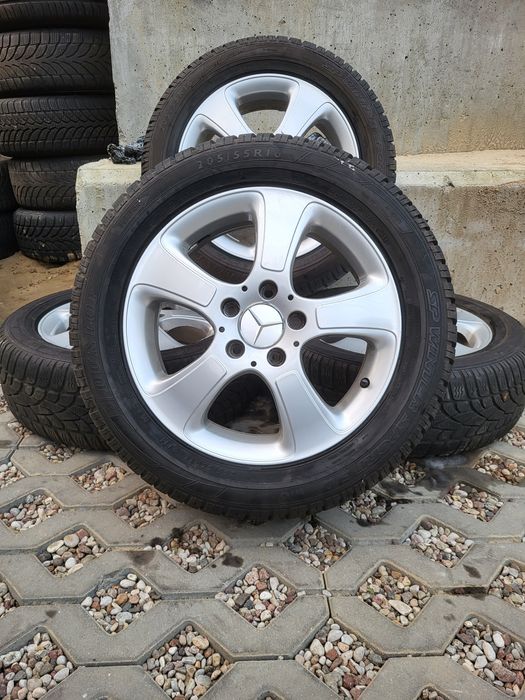 Koła 5x112 r16 16" Mercedes W169 W204 W176 205/55 r16 Zimowe