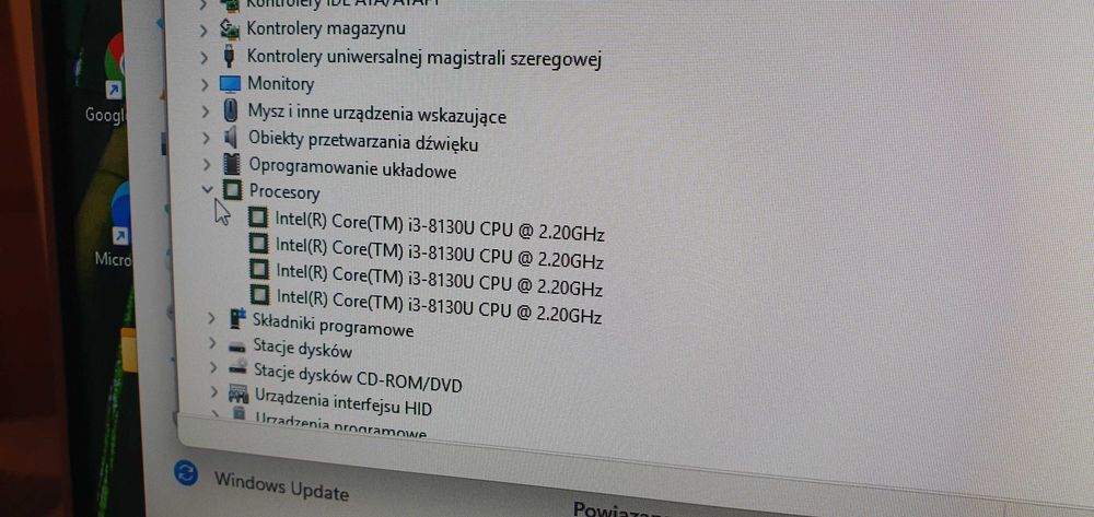 Komputer All in One HP 24" IPS 8gen 4x2,4 8GB NVME 1TB HDD Biały zadb.