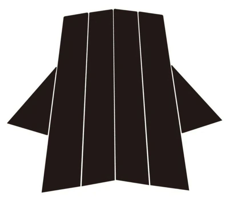 Накладки на стійки дверей Volkswagen Passat B7 NMS