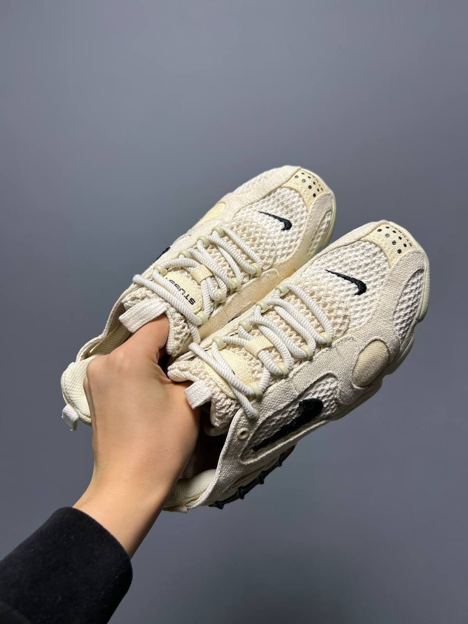 ТОП ПРОДАЖІВ! Nike Air Zoom Spiridon Cage x Stussy, Кросівки чоловічі