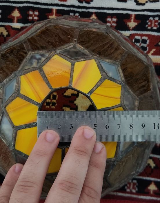 Абажур вітраж для нічної лампи