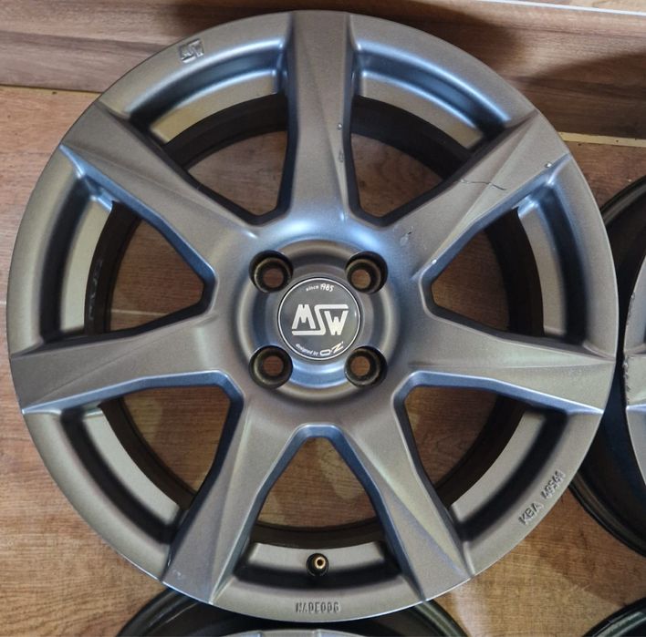 R16 4x100 диски MSW VW Honda Mazda Opel Nissan Renault Skoda