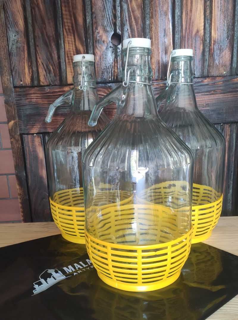 Balon, Gąsior ,dama,balon na wino 5l z nakrętką , kalisz,