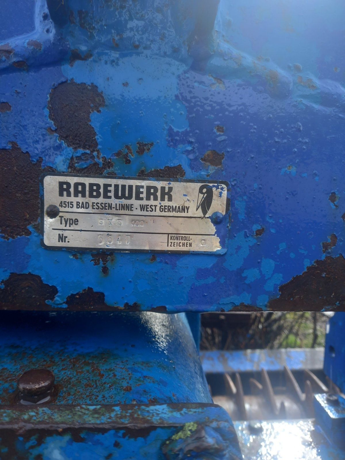 Фреза Rabewerk 400