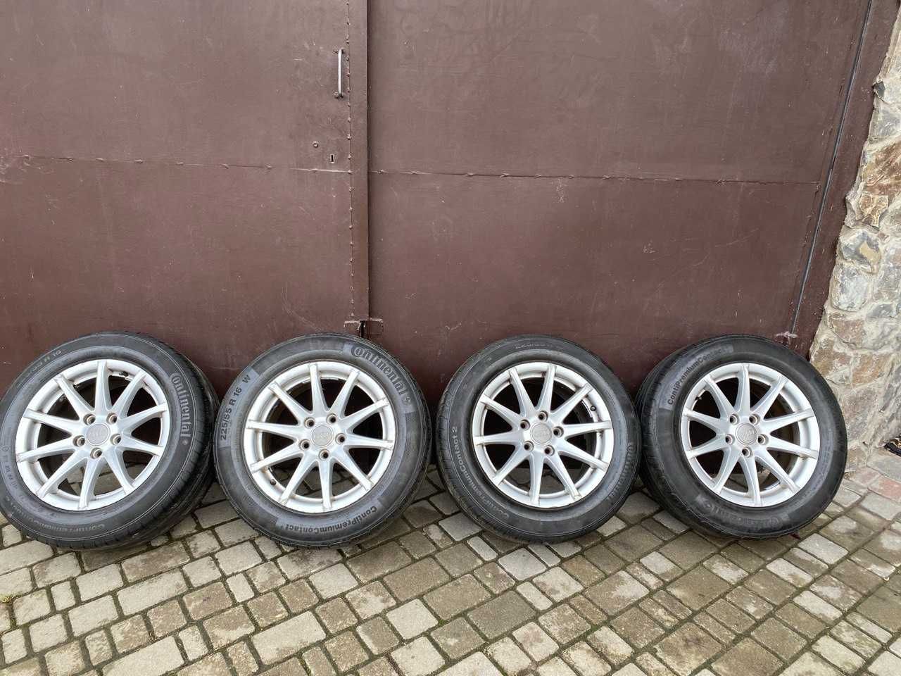 Диски Audi + резина R16 225/55