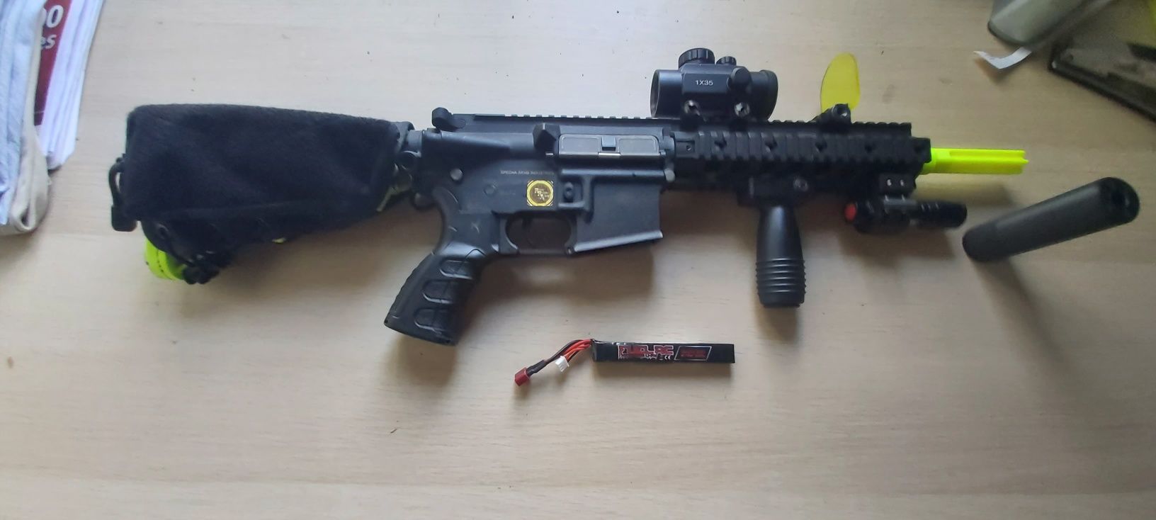Vendo m4 specna arms varios acessórios