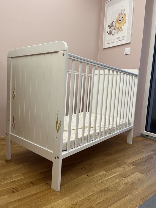 Łóżeczko dziecięce Woodies białe