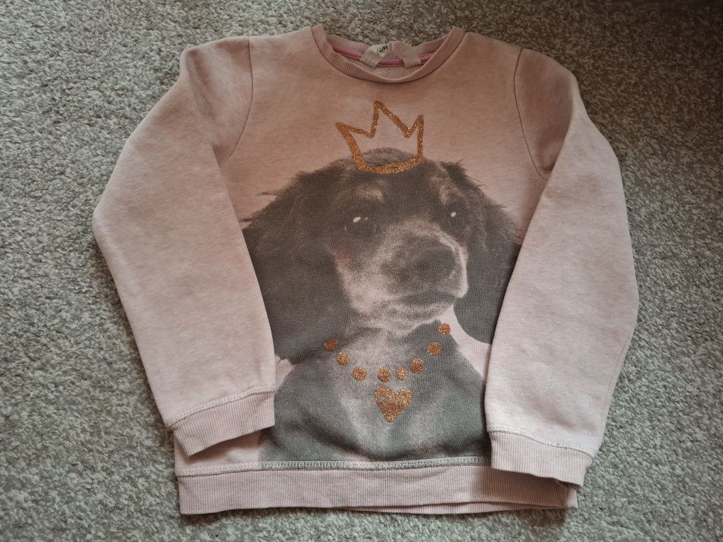 Paka ubrań dla dziewczynki rozmiar 110 cool club smyk h&m