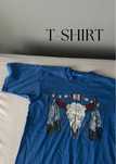 Niebieska bluzka t-shirt S