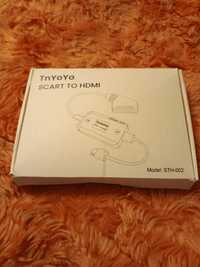 TnYoYo SCART na HDMI 1080p wideo konwerter audio