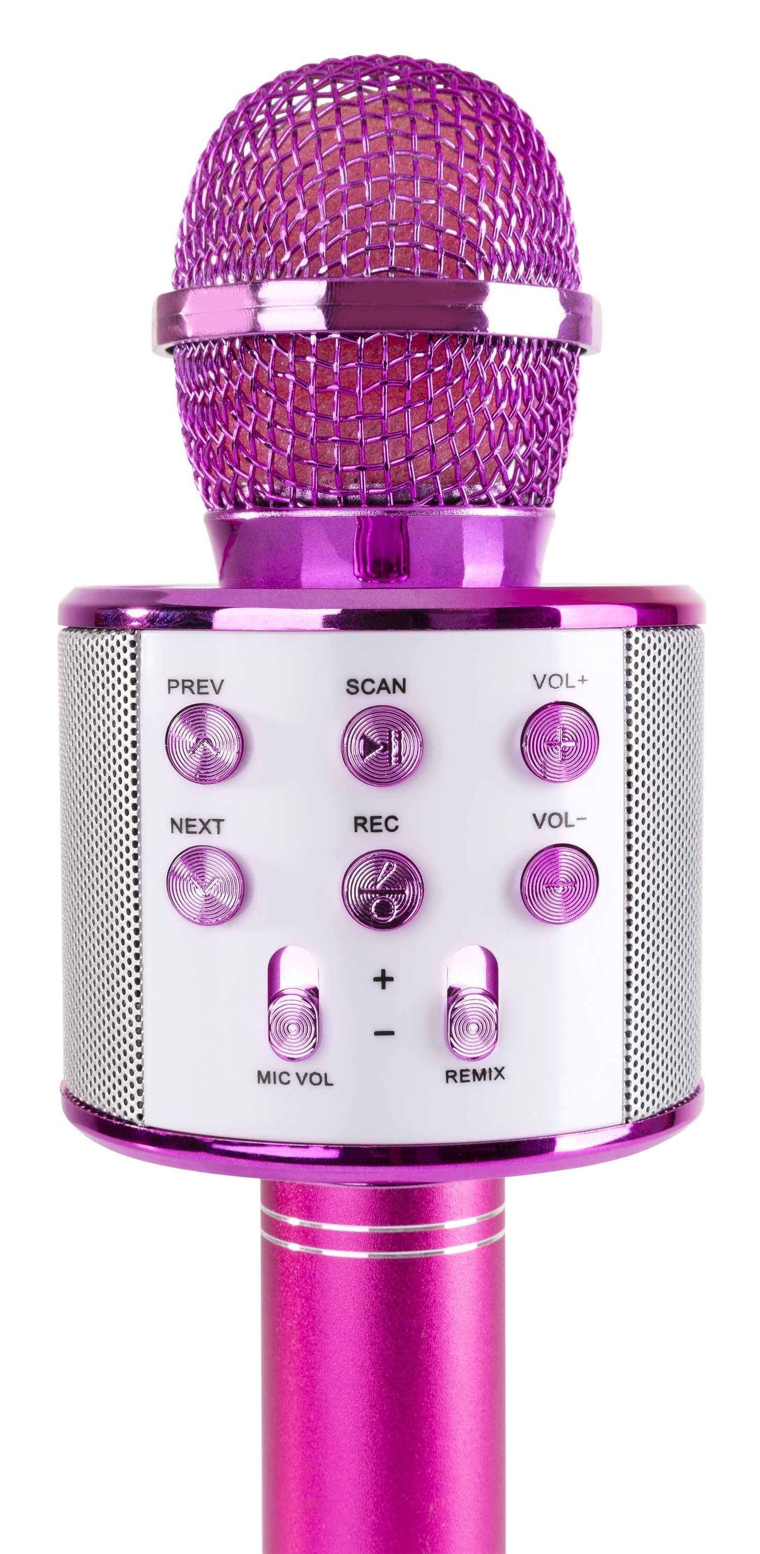 Mikrofon Karaoke Bluetooth USB modulacja głosu echo