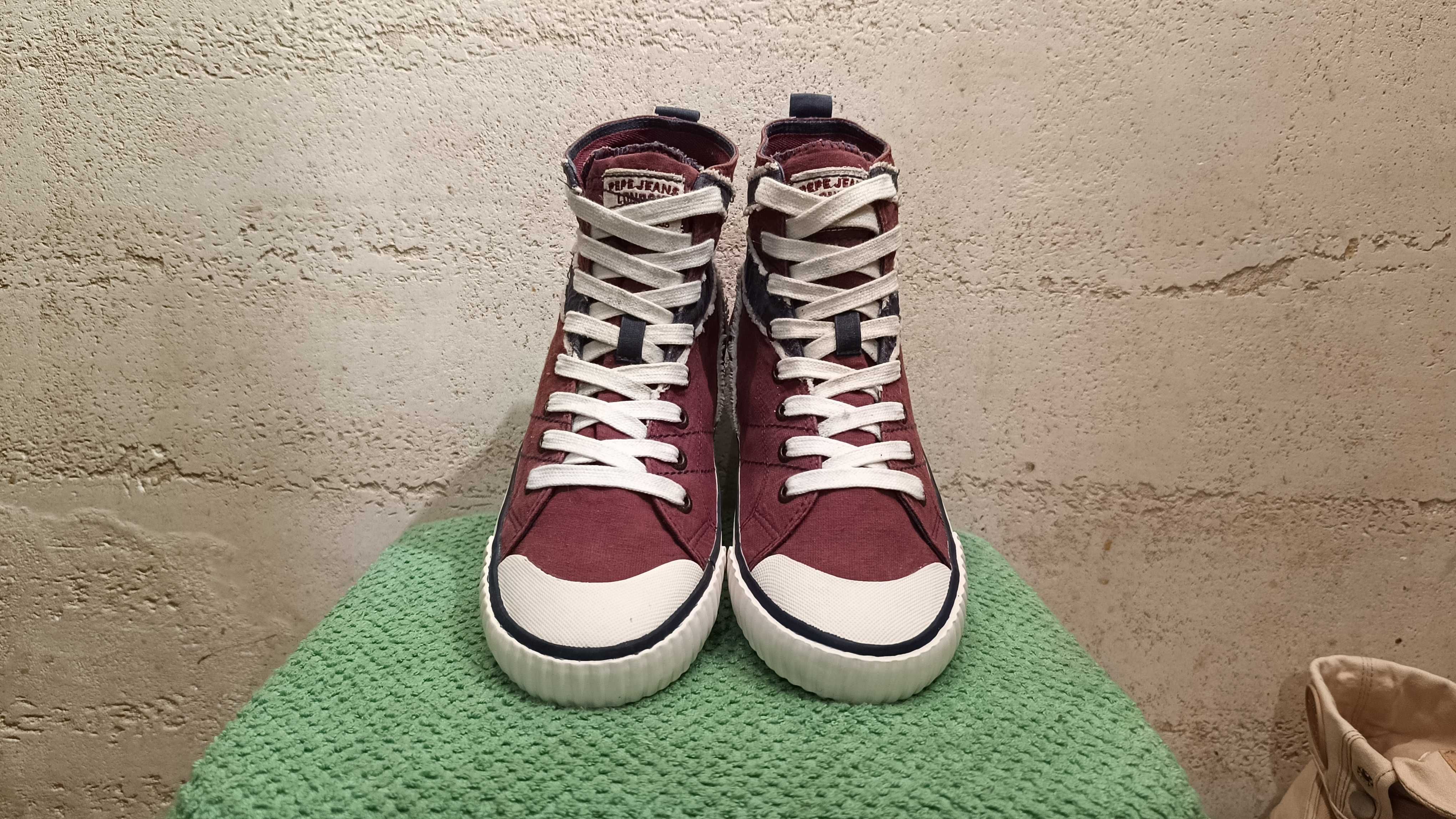 Trampki PEPE JEANS INDSTRY FLAG STITCH r.40 stan bardzo dobry