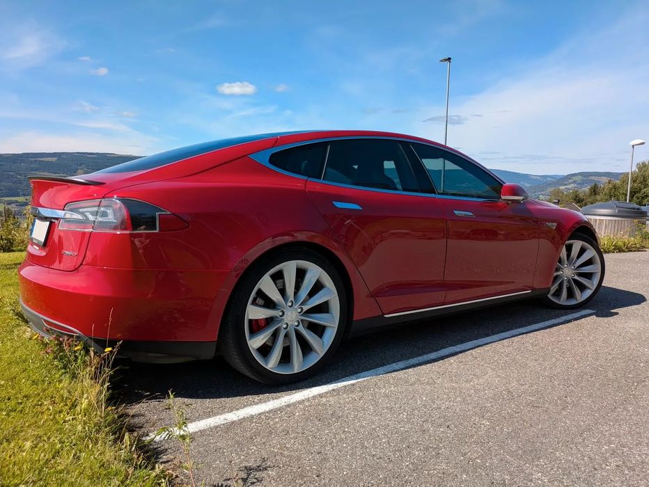 Tesla Model S P85D/4x4/darmowe ład./bez wady silnika/22kW AC/bezwyp/1 wł./garaż./EU
