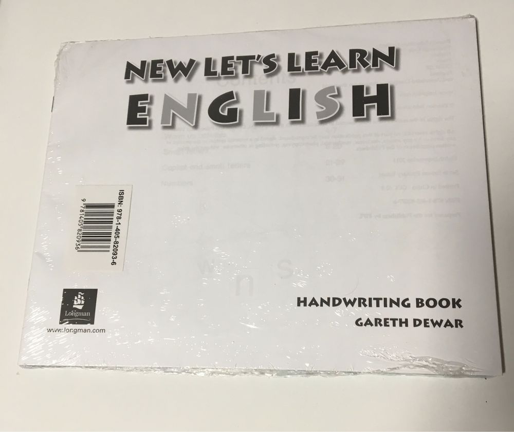 New let's learn English 1 Activity Book,Students Book+Handwriting Book
