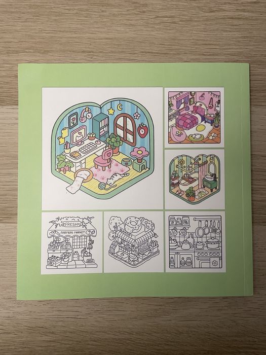 Livro de colorir Little Corner NOVO