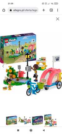 Nowe! LEGO Friends 41738 Rower do ratowania psów