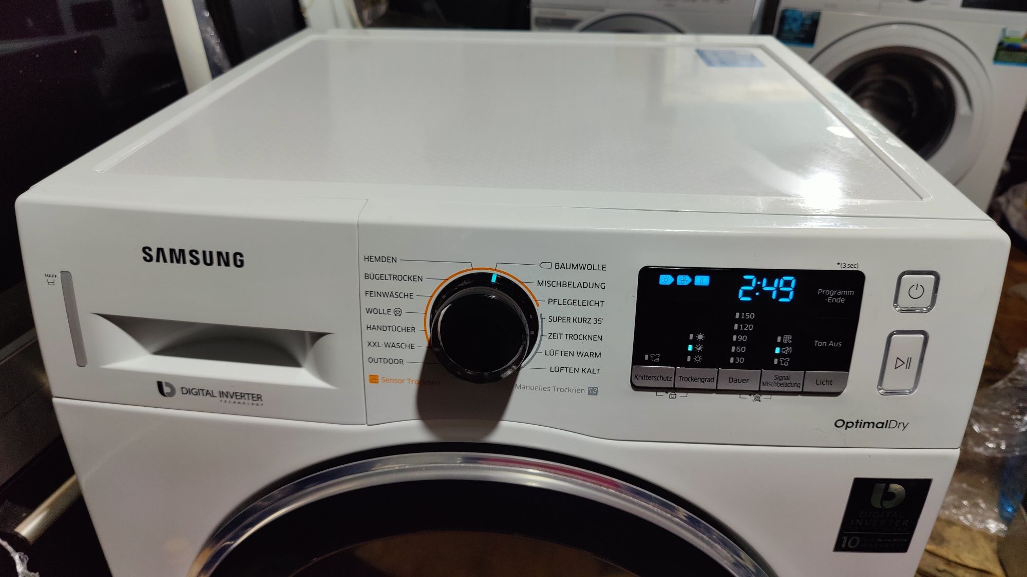 Сушильна машина Samsung Optimal Dry. 2018 рік.