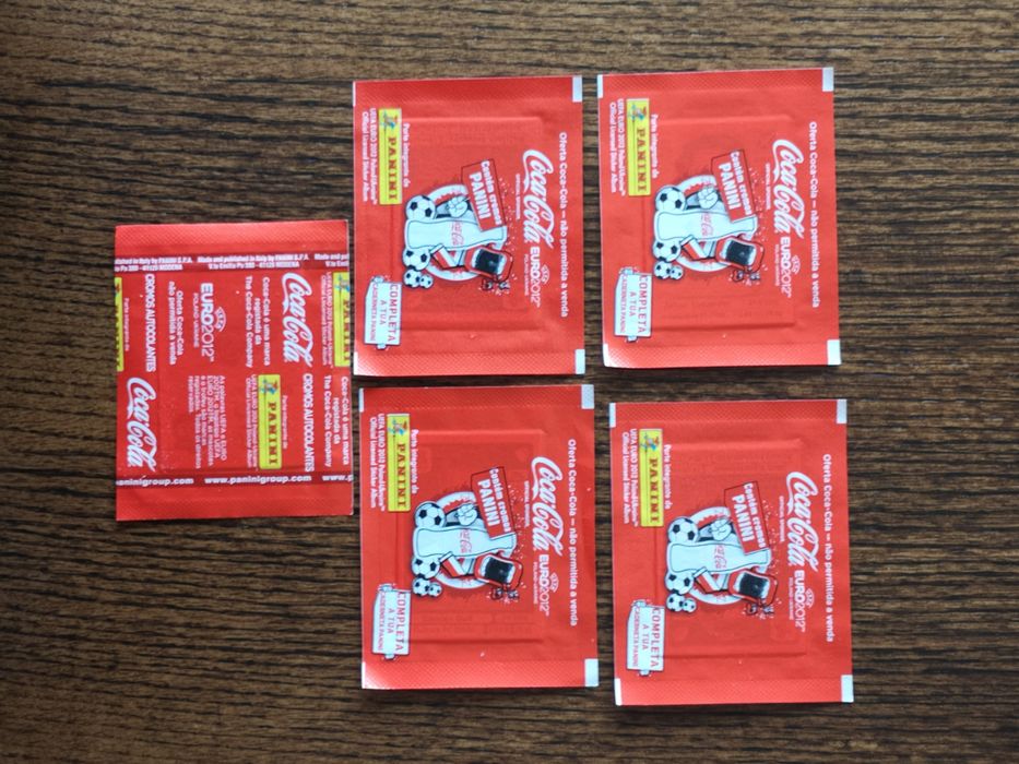 PANINI Saquetas Coca Cola Euro 2012