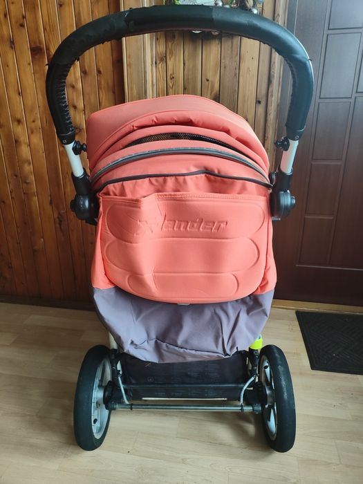 Wózek X-lander XA Africa Pomarańczowy składany z akcesoriami