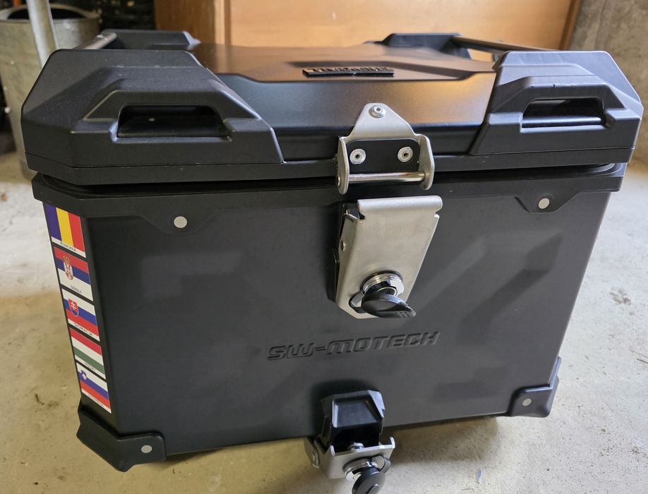 SW Motech Trax 45 + płyta