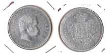 D. Carlos I - 500 Reis - 1892 - pouco circulada