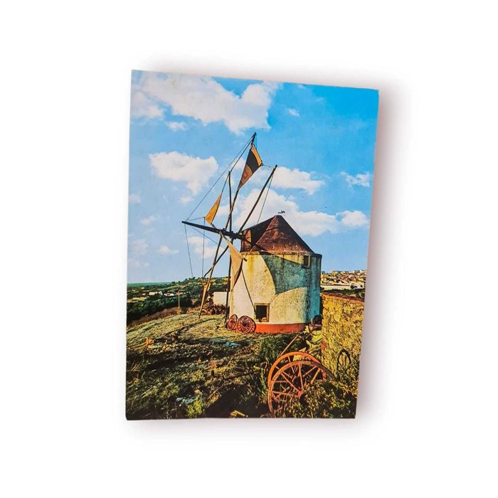 Postal Vintage “Moinho de Palmela – Portugal” (n.º 501)–Década 1970/80