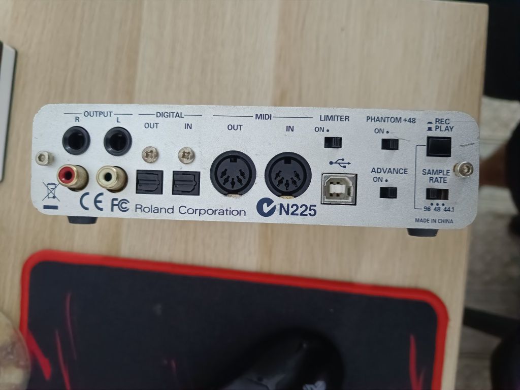 Interface audio Roland