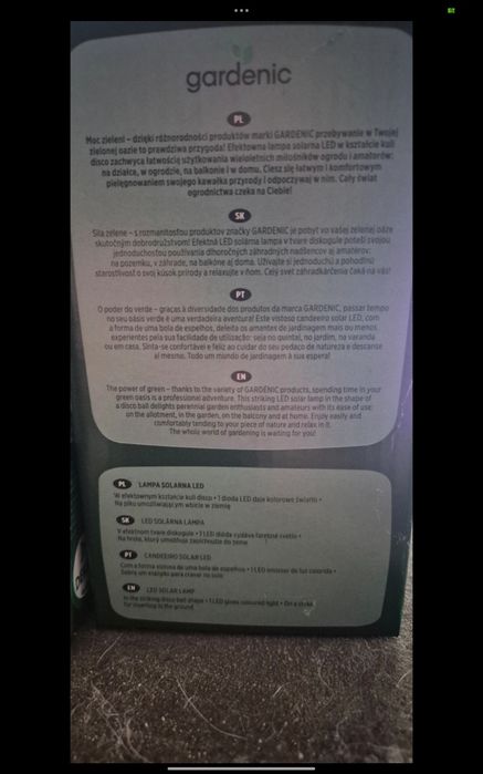 Lampki solarne ogrodowe kolorowe szklane 5szt okazja