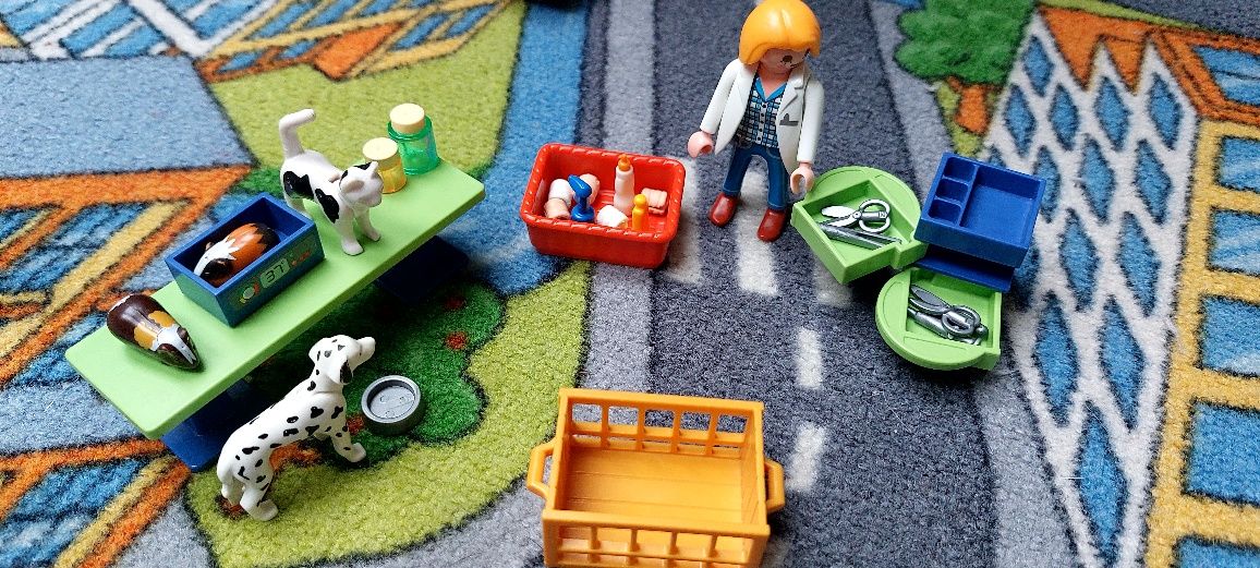 playmobil 5970 klinika dla zwierząt weterynarz