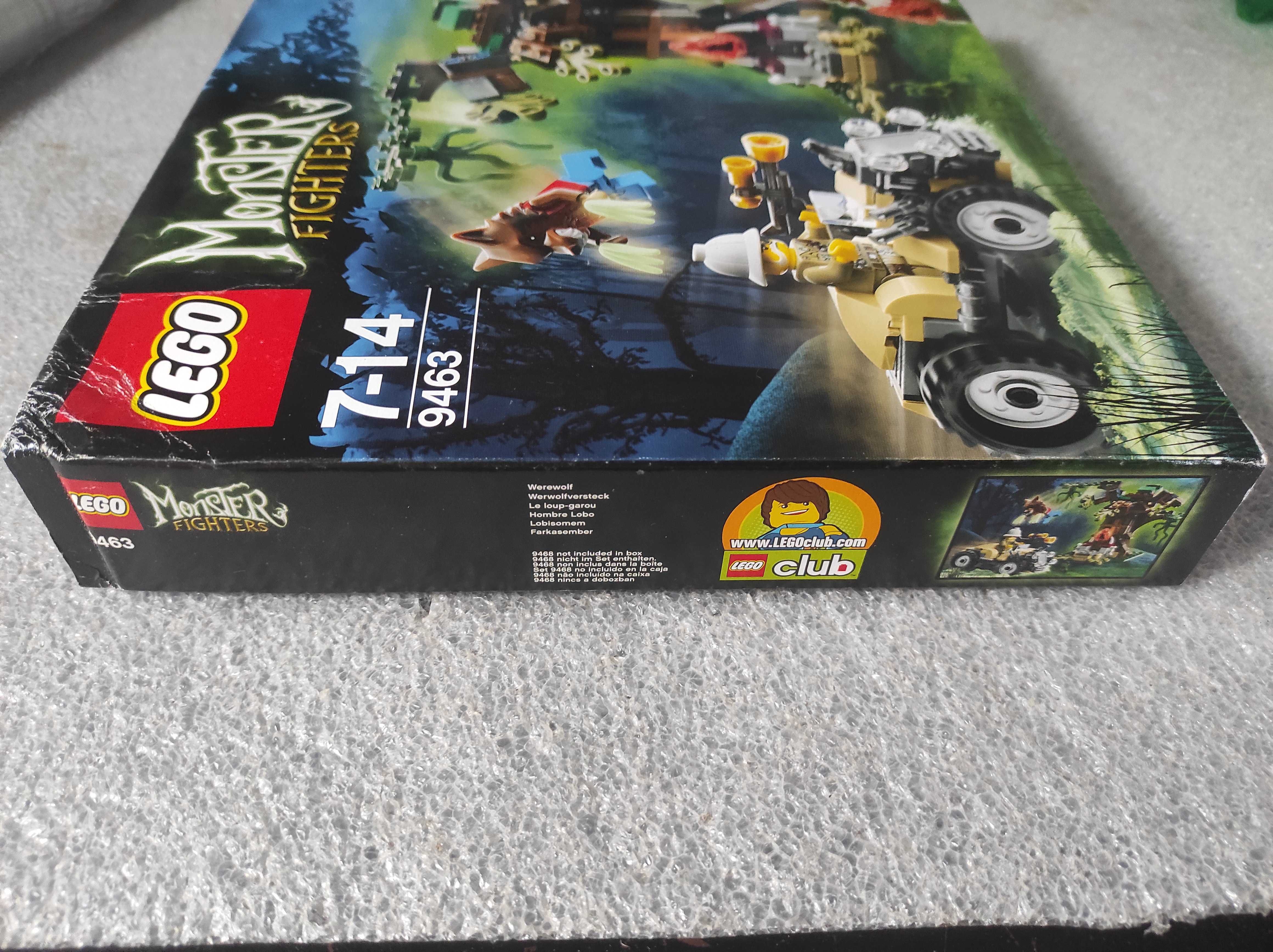 LEGO 9463 Werewolf Lobisomem Monster Fighters Novo Selado 2012