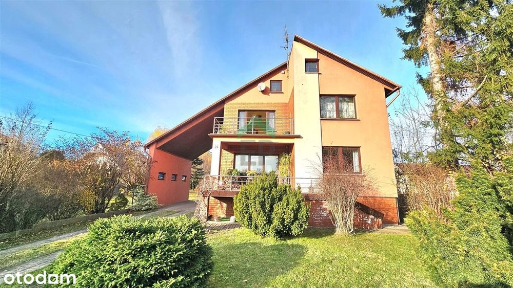Dom z dużym potencjałem i ładną działką