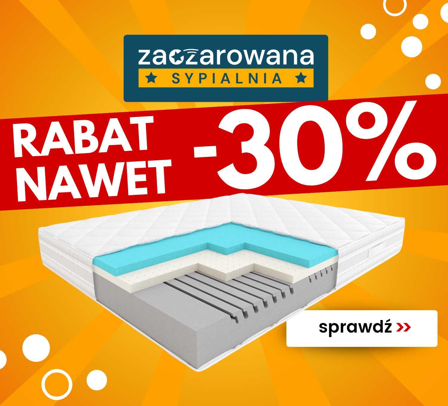 Materac BOOGIE HILDING piankowy 90x200 TANIEJ -30%