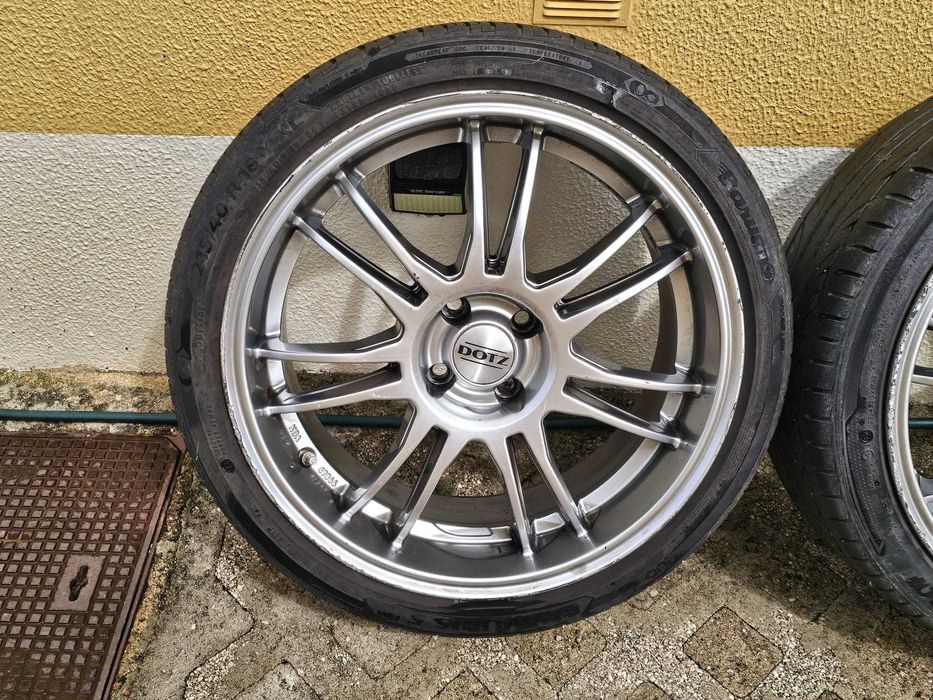 Jantes 18" 4x100 DOTZ  ShiftShine  -c/ Pneus
