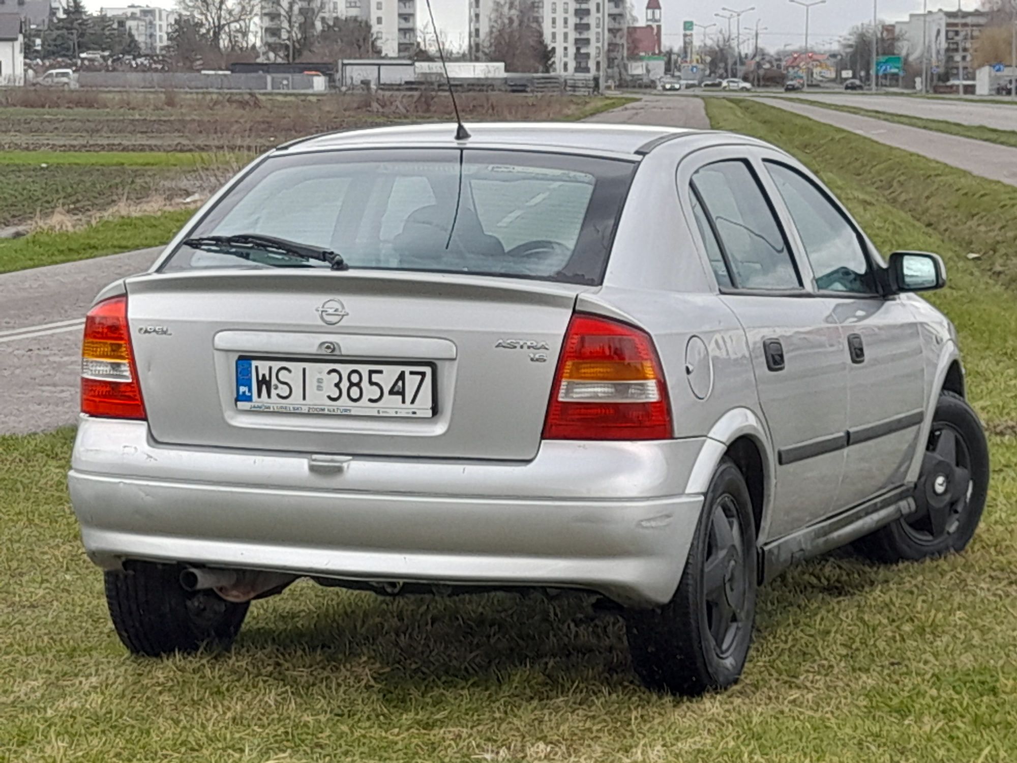 Opel Astra G 2001r. 1.6 LPG