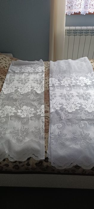 Firanki biale 142 cm