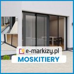 Moskitiery na okna i drzwi ramkowe plisowane ZIGZAG na wymiar