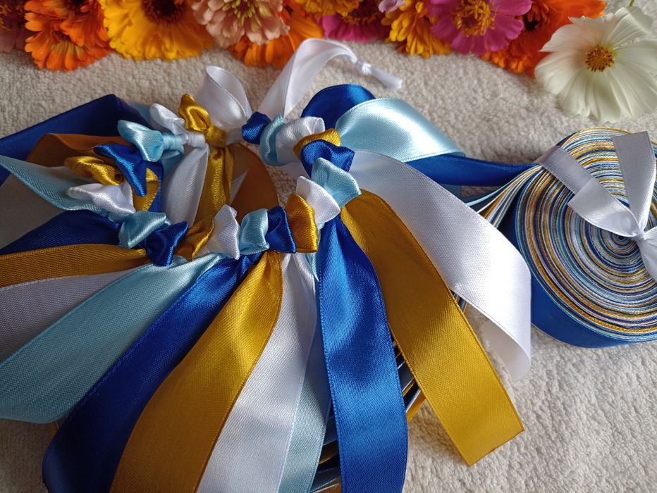 Ring oczepinowy 20 wstążek odwiązywany