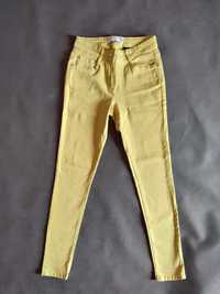 Spodnie jasnozielone, żółte 36-38 Next
