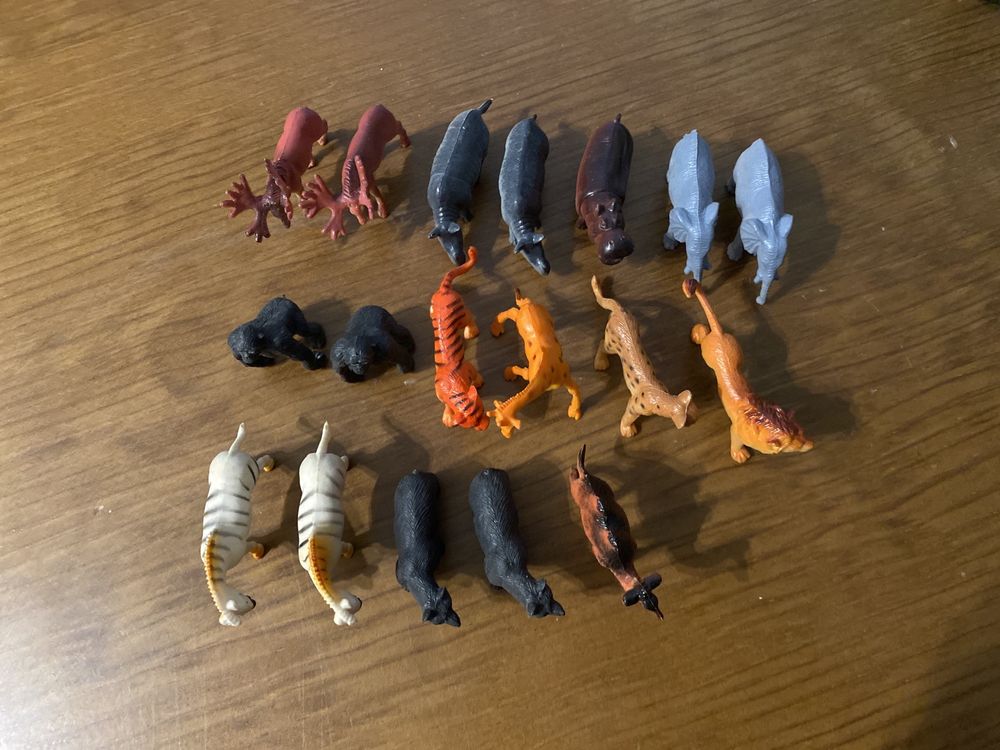 Bonecos miniatura Kinder - Ferrero e animais