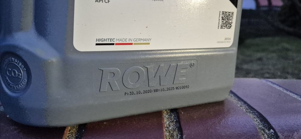 Olej silnikowy ROWE HIGHTEC SYNT RS HC 0W20 5L NOWY + 1 LITR Dolewka