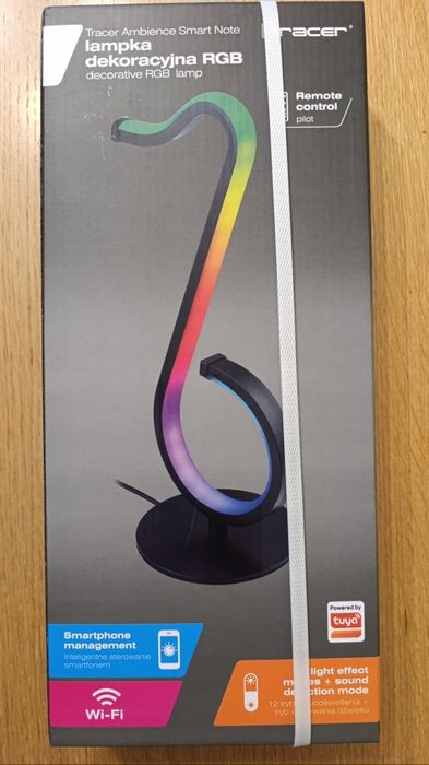 Lampa dekoracyjna RGB stojąca LED wifi
