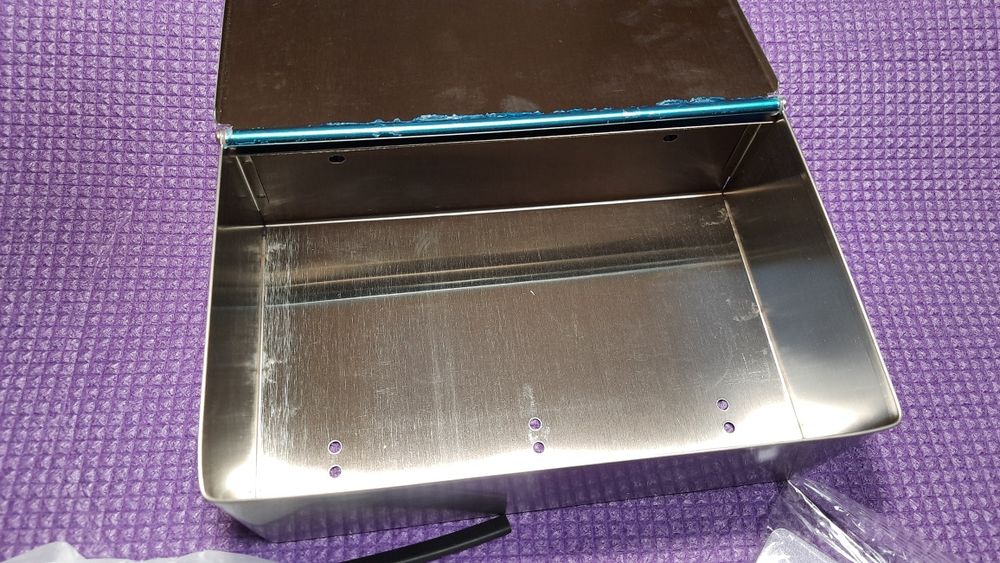 Держатель для туалетной бумаги с полкой для влажных салфеток  нерж.