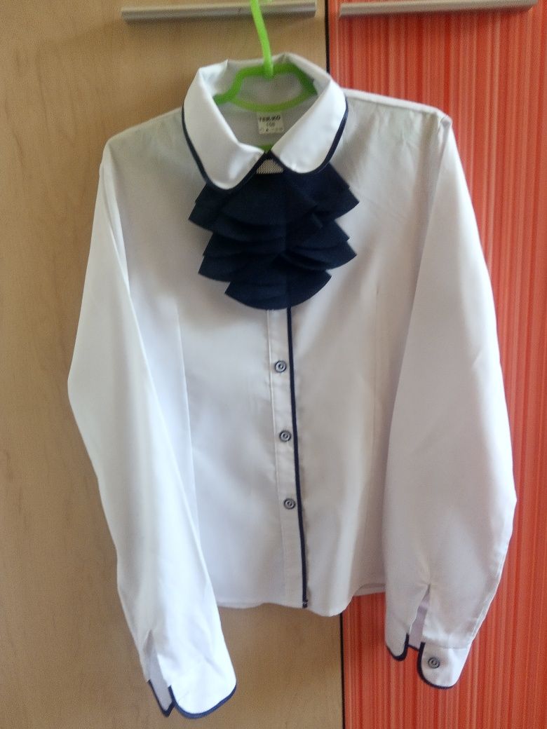 Шкільна блуза,сорочка р.158