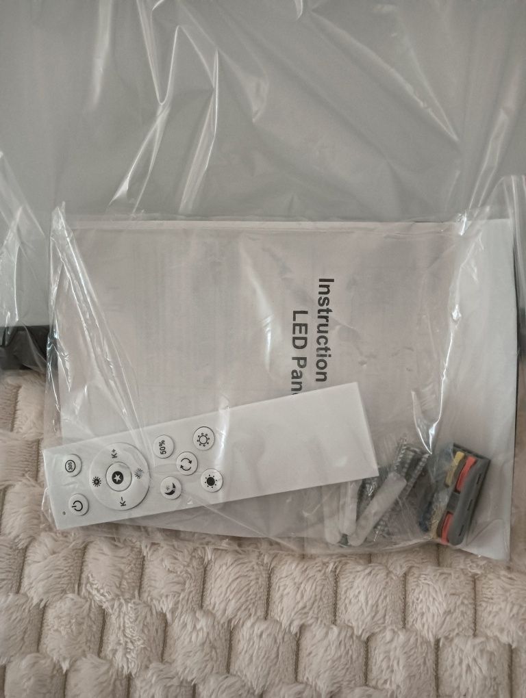 Luz led teto com comando