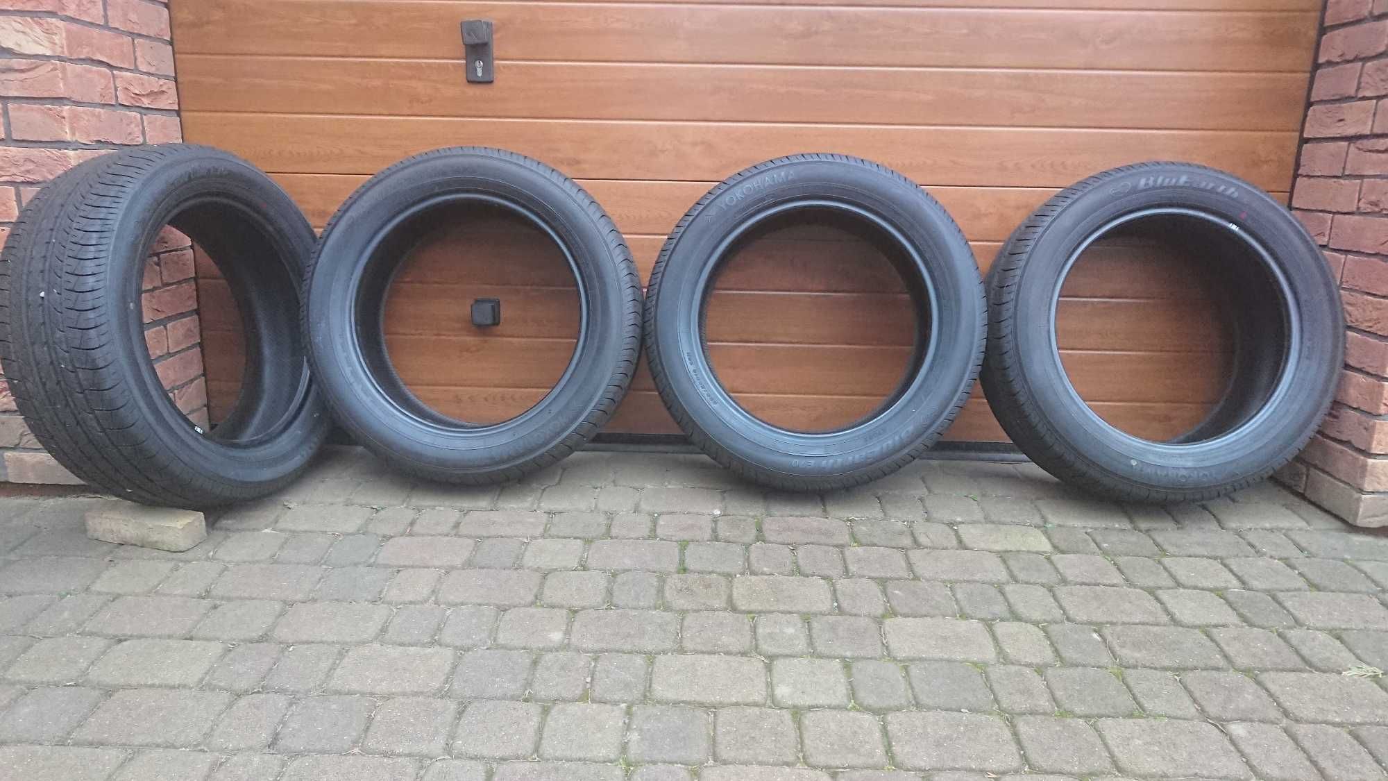 4x YOKOHAMA BluEarth E70 225/55/18 Jak Nowe