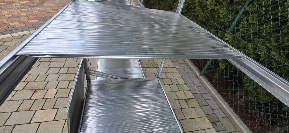 Regały magazynowe z demontażu pólka 70gł x 120  ocynkowany Metalsisem