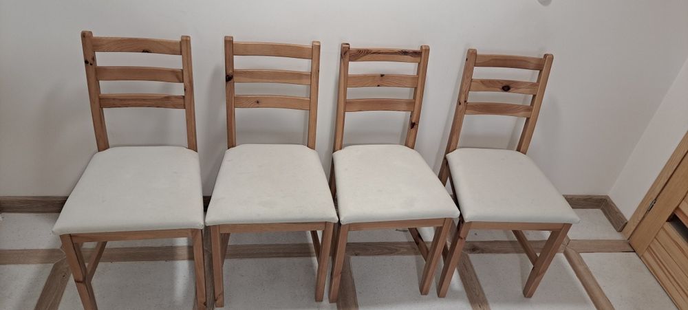 Stół Jokkmokk i 4 krzesła Lerhamn