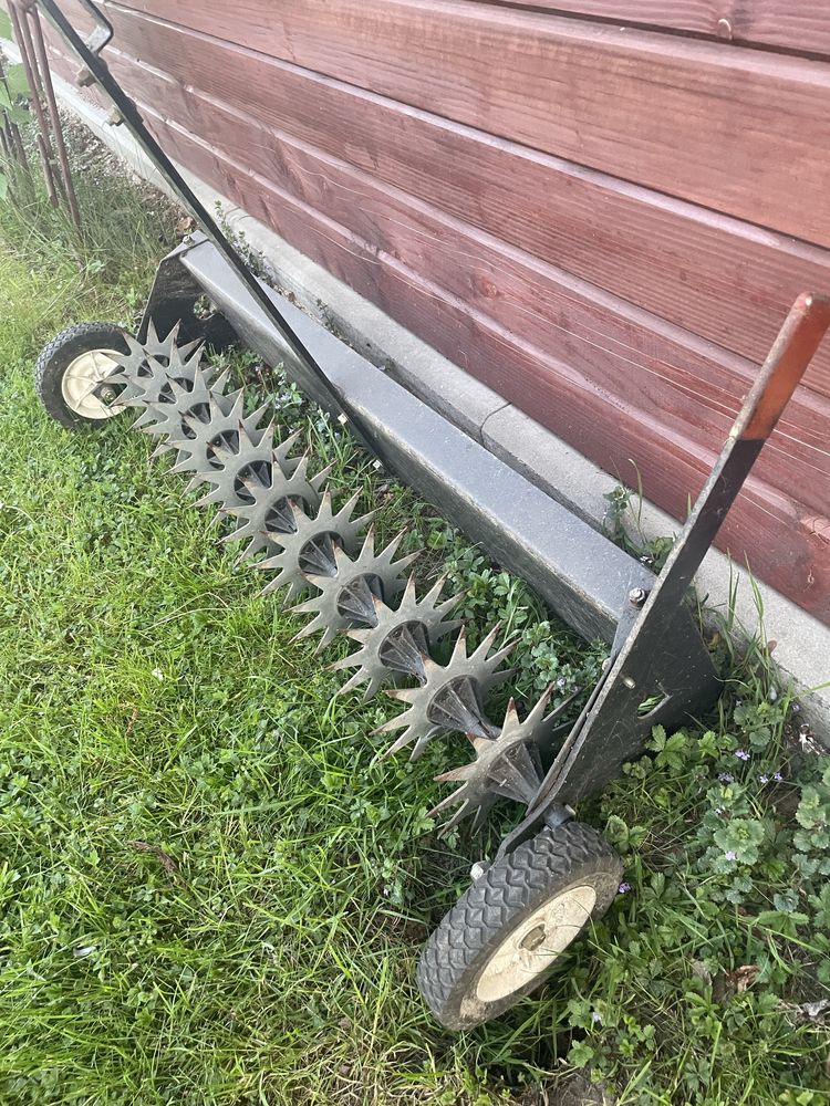 Areator do trawy, traktorka ogrodowego
