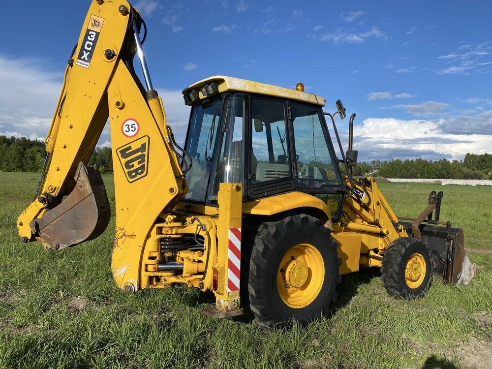 Jcb 3cx koparko ładowarka cat case